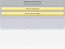 Tablet Screenshot of paletti.de